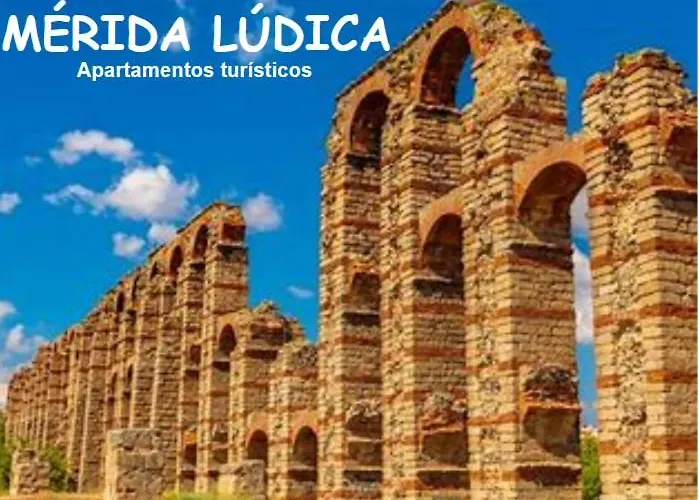 Apartamentos Merida Ludica Parking Gratis En El Centro De La Ciudad Y Aparcamiento Gratis En La Misma Puerta